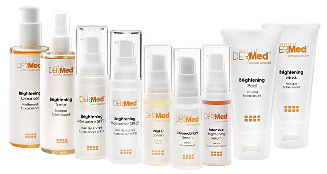 iDERmed Brightening products
