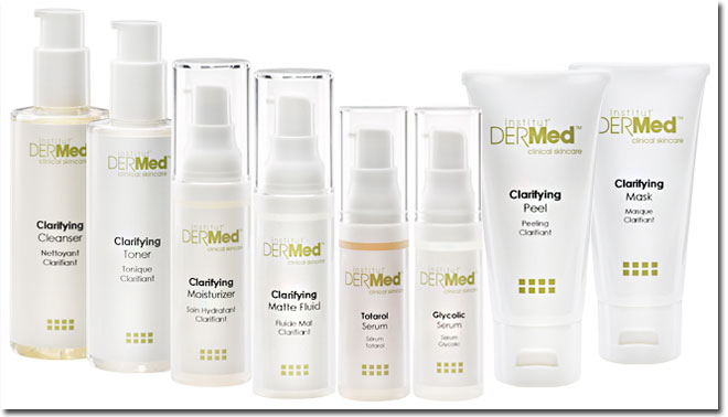 iDERMed Clarifying products